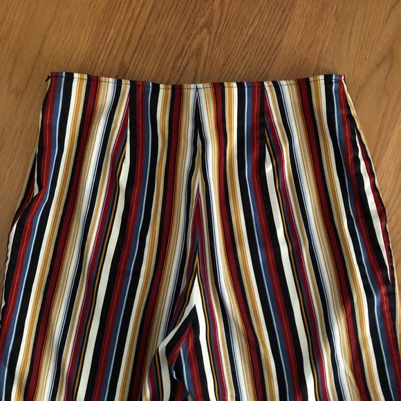 Willi Smith cropped striped pant. Size 8 - Picture 6 of 6